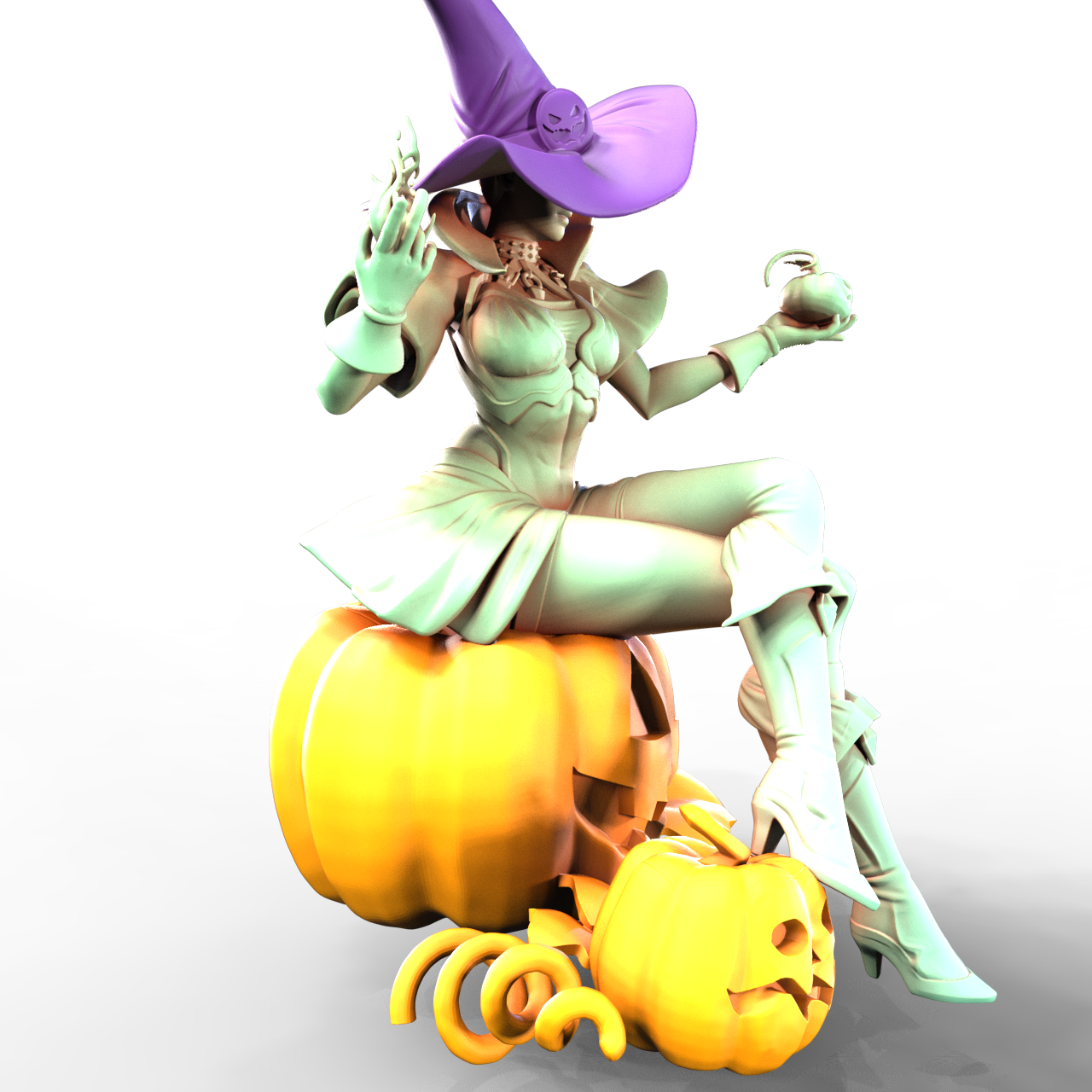 Tilly Embergleam resin figure