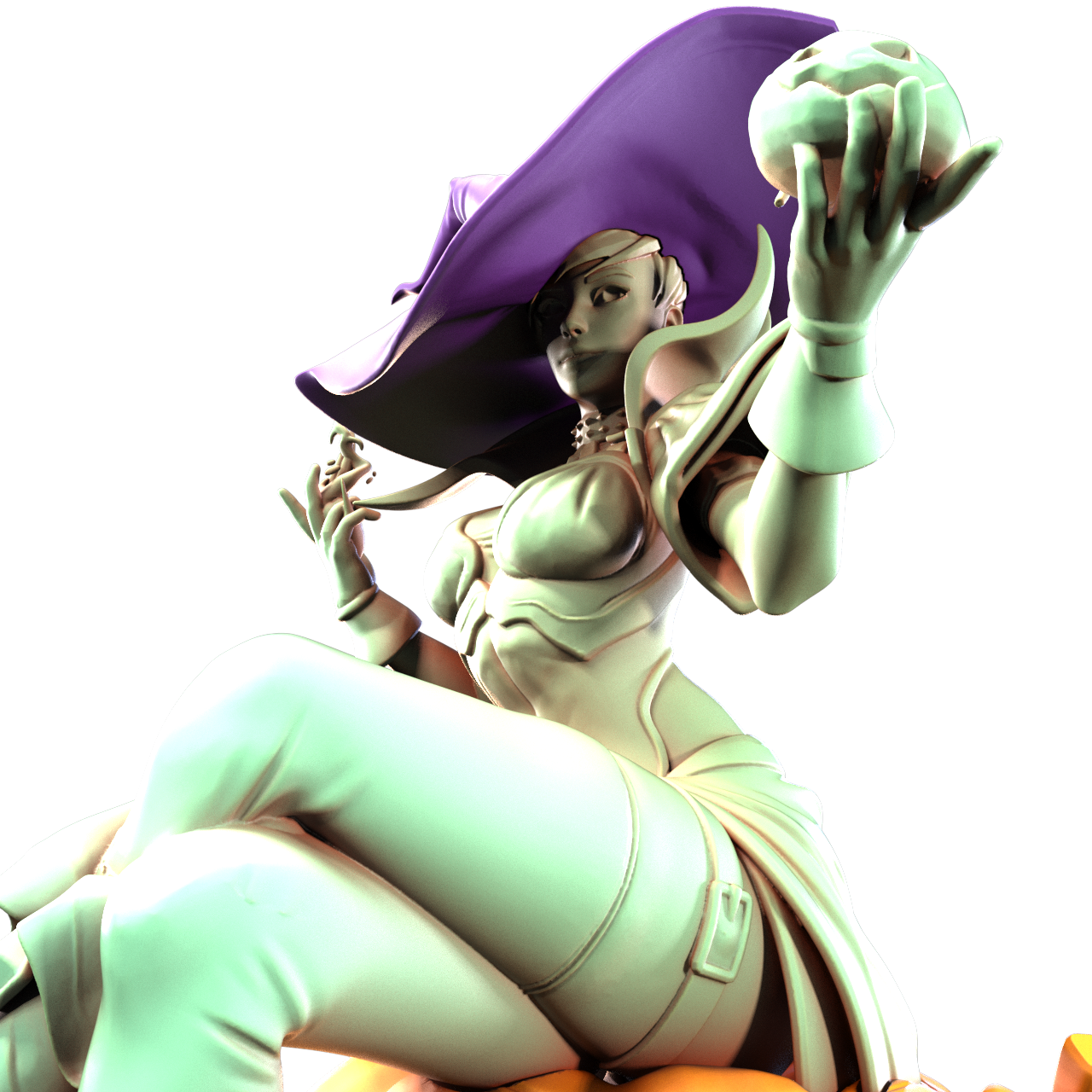 Tilly Embergleam resin figure