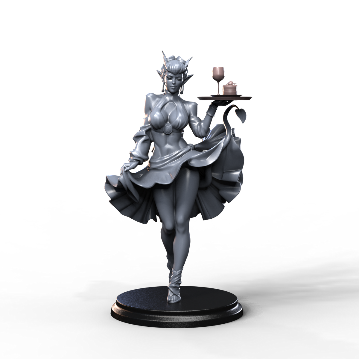Vaelithra Sablekiss resin figure