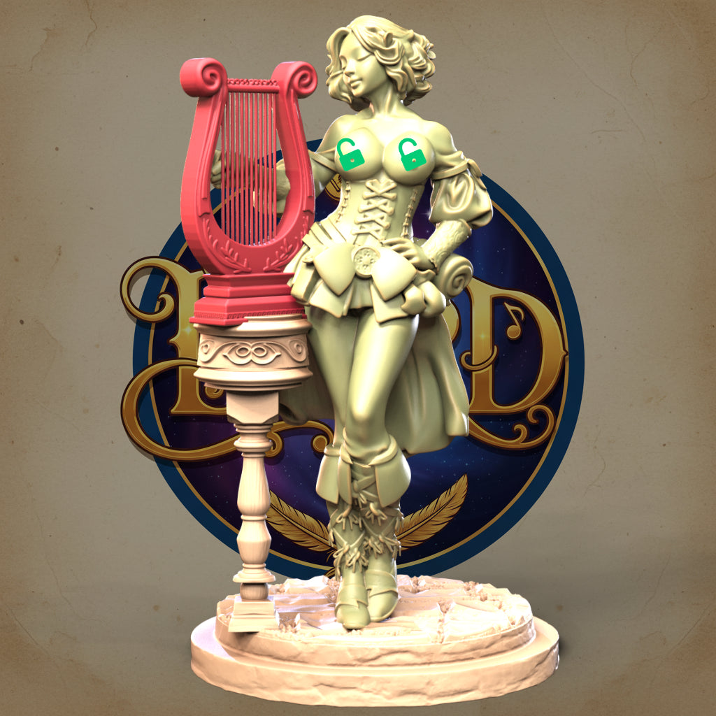 Velisse Goldtongue resin figure
