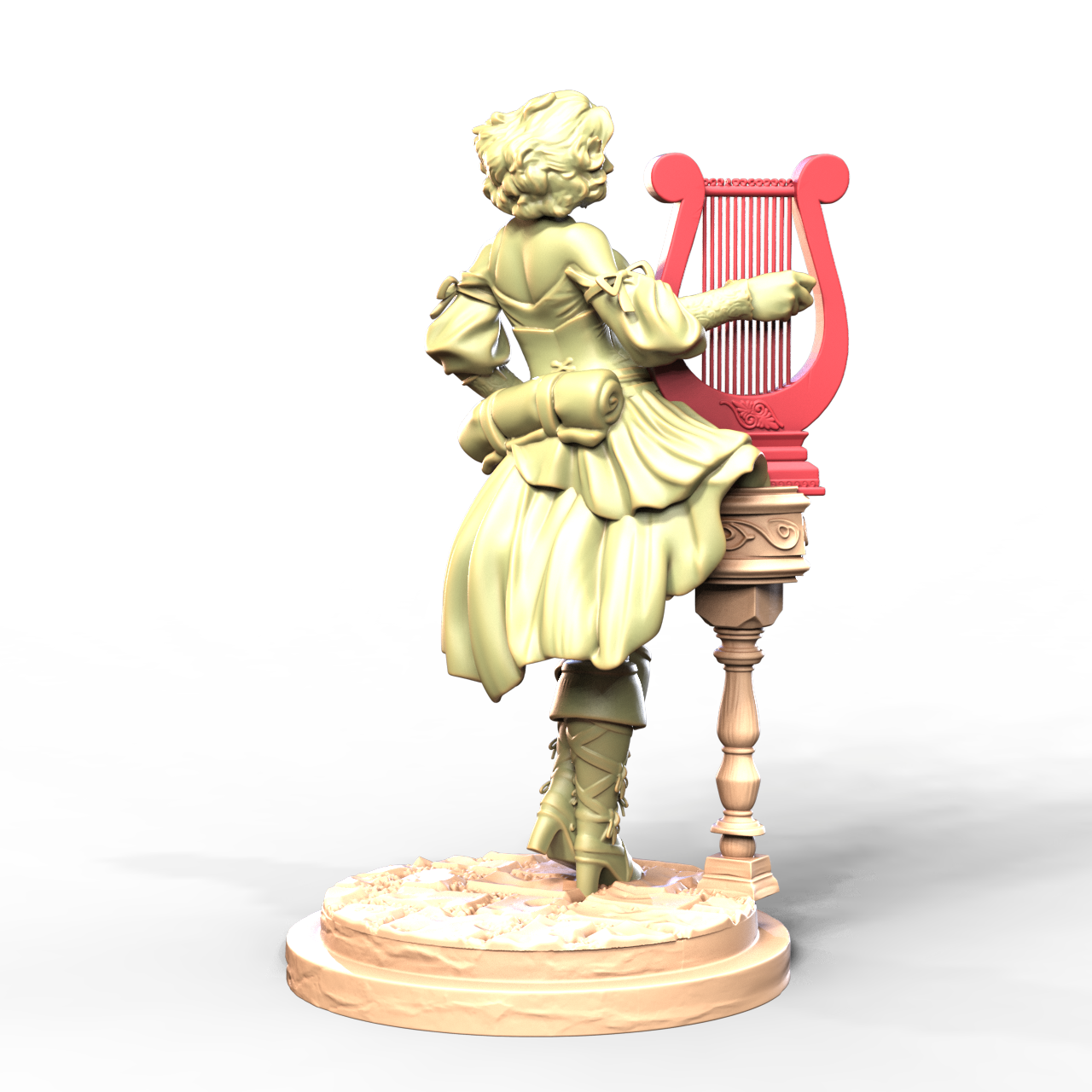 Velisse Goldtongue resin figure