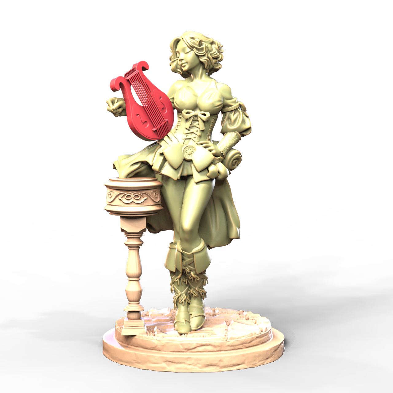 Velisse Goldtongue resin figure