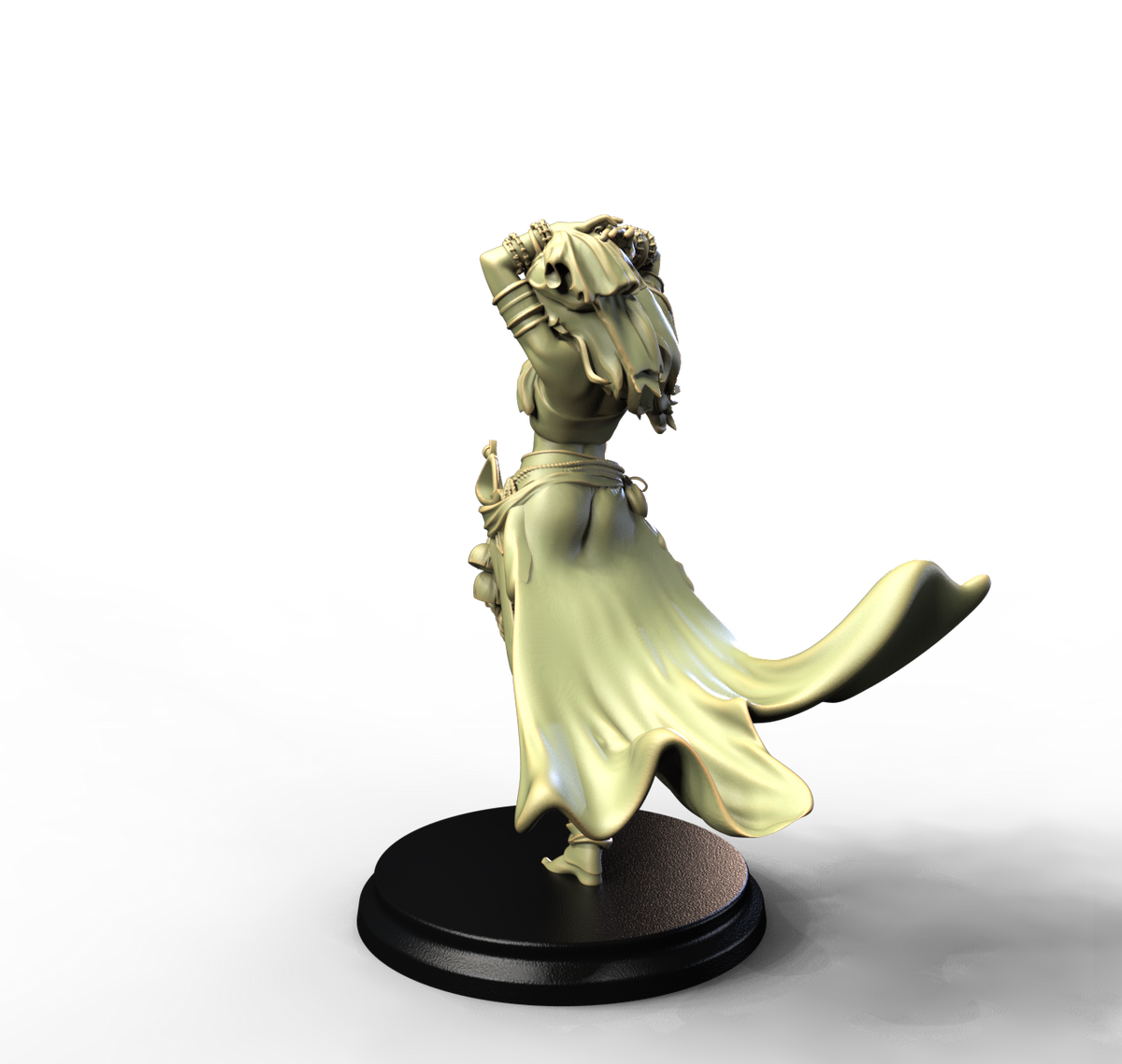 Yasmin Falconwing resin figure