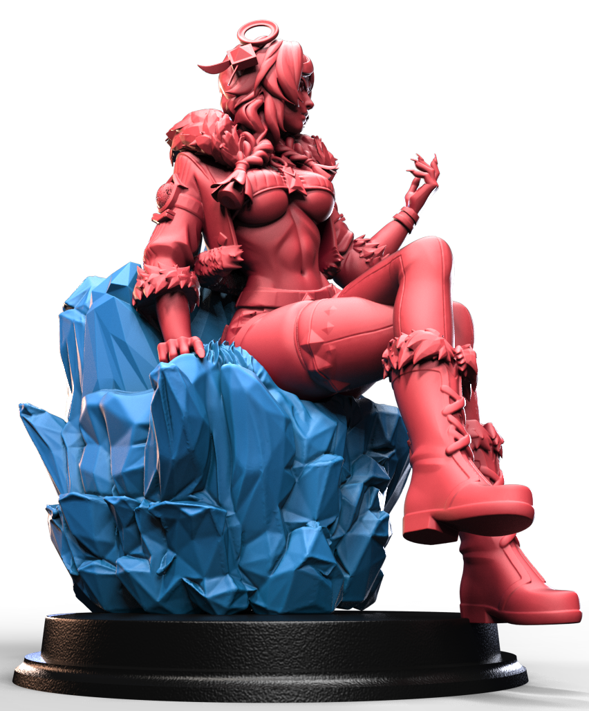 Iskarya Frostborn Bust resin figure