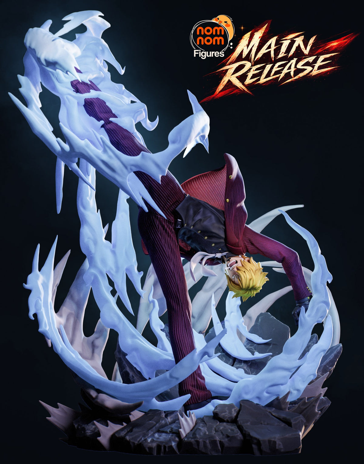 Sanji resin figure