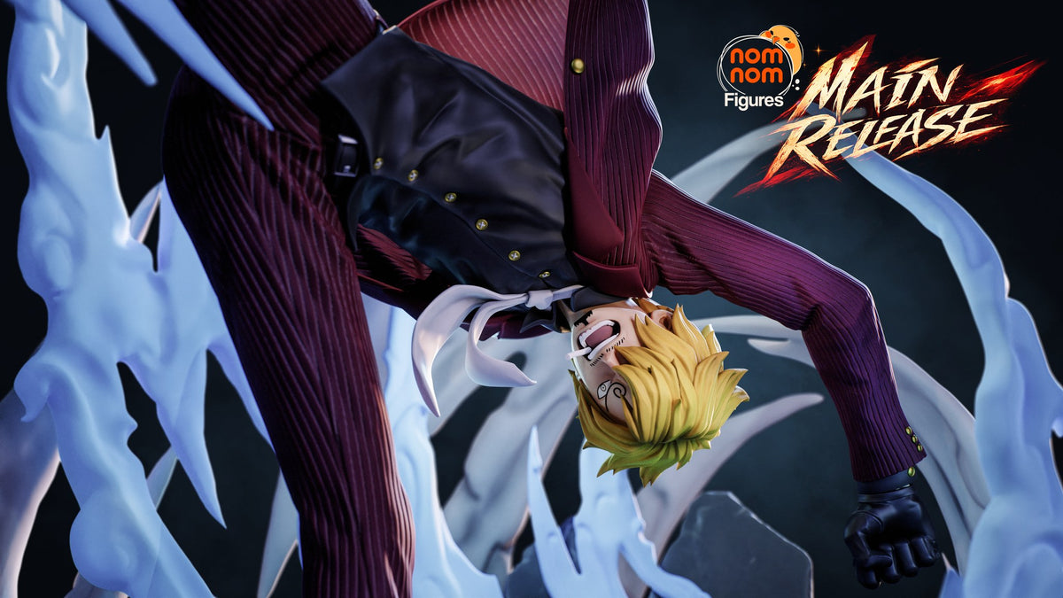 Sanji resin figure