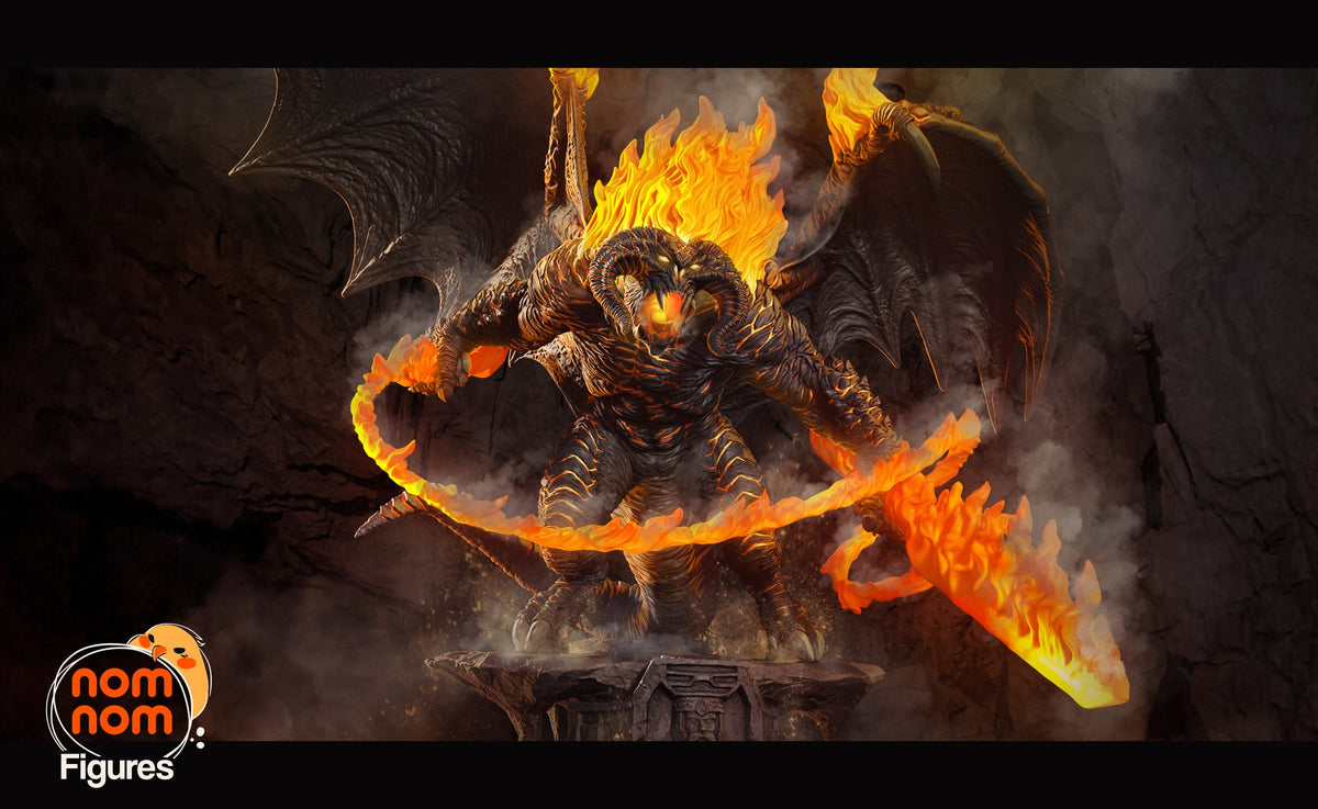 Balrog resin figure