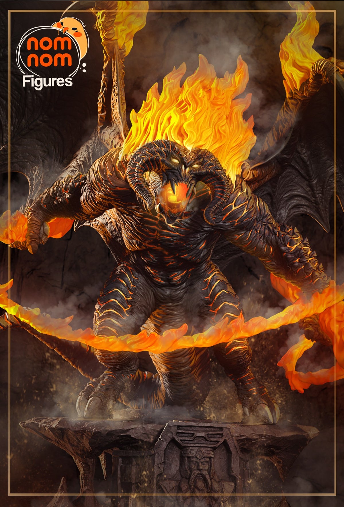 Balrog resin figure