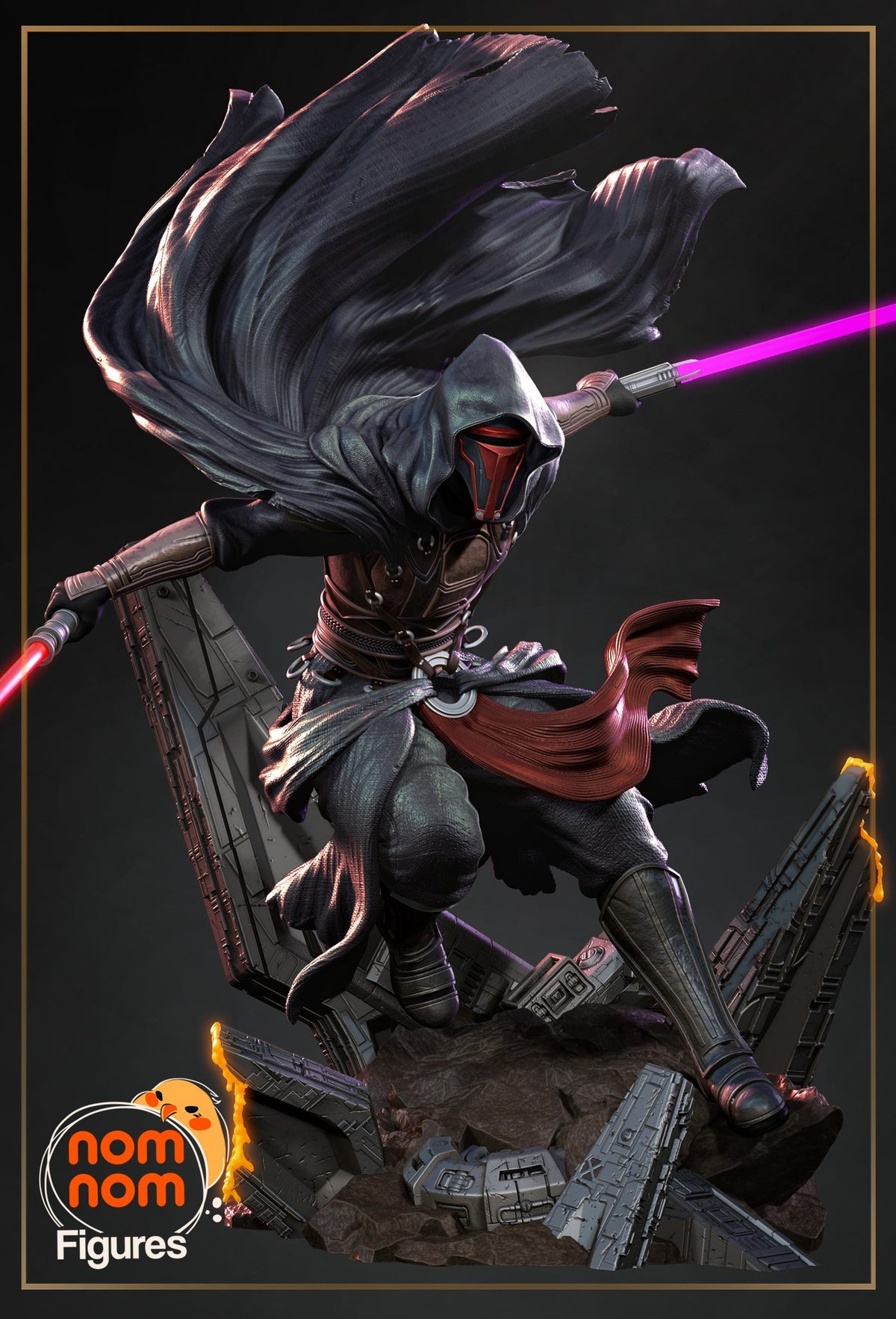 Darth Revan resin figure