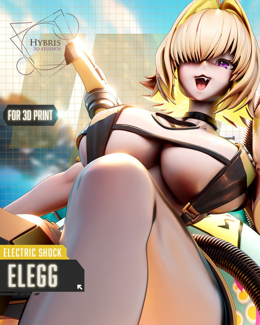 Elegg resin figure