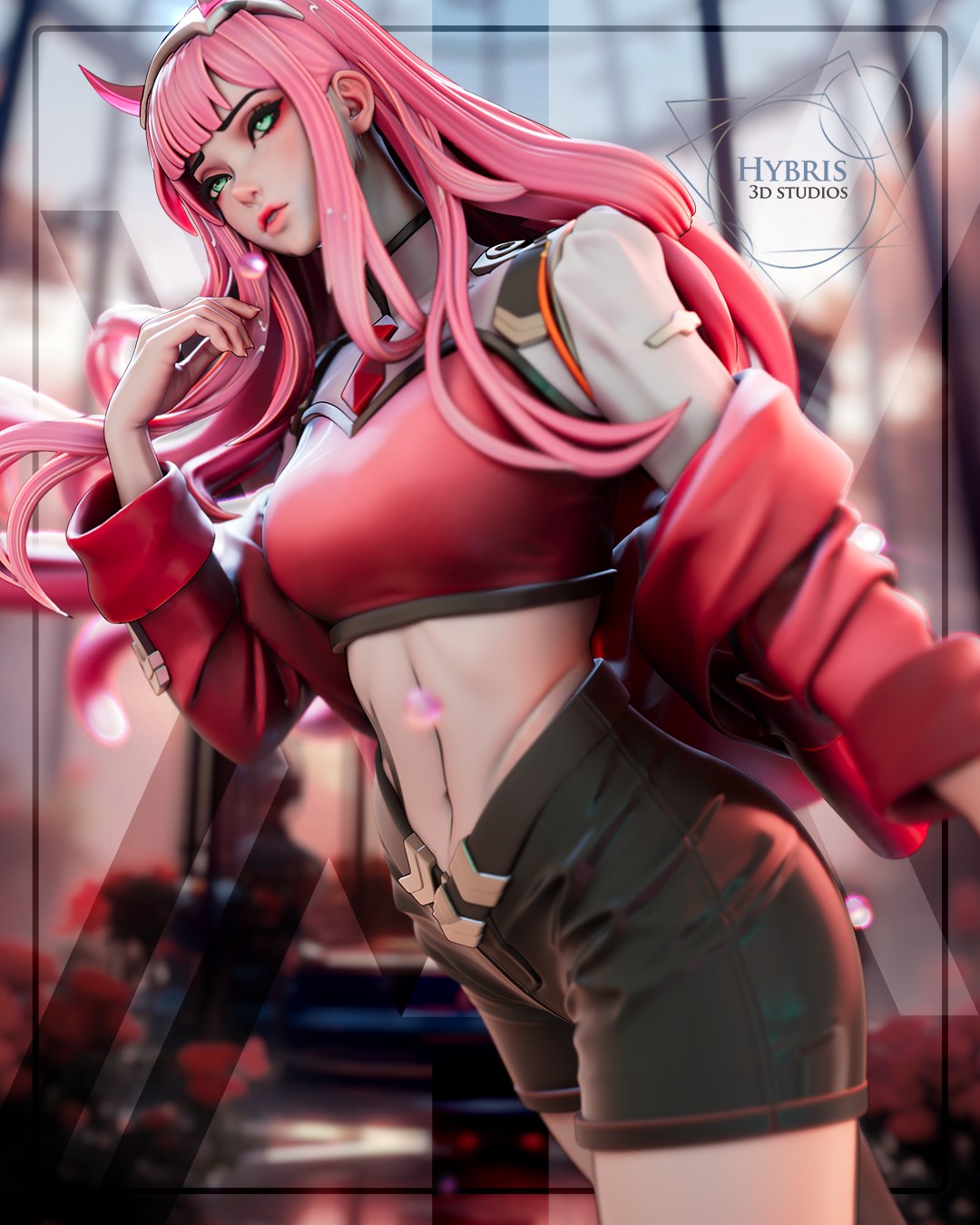 Zero-Two resin figure