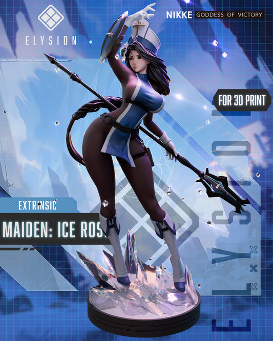 Maiden Ice Rose resin figure