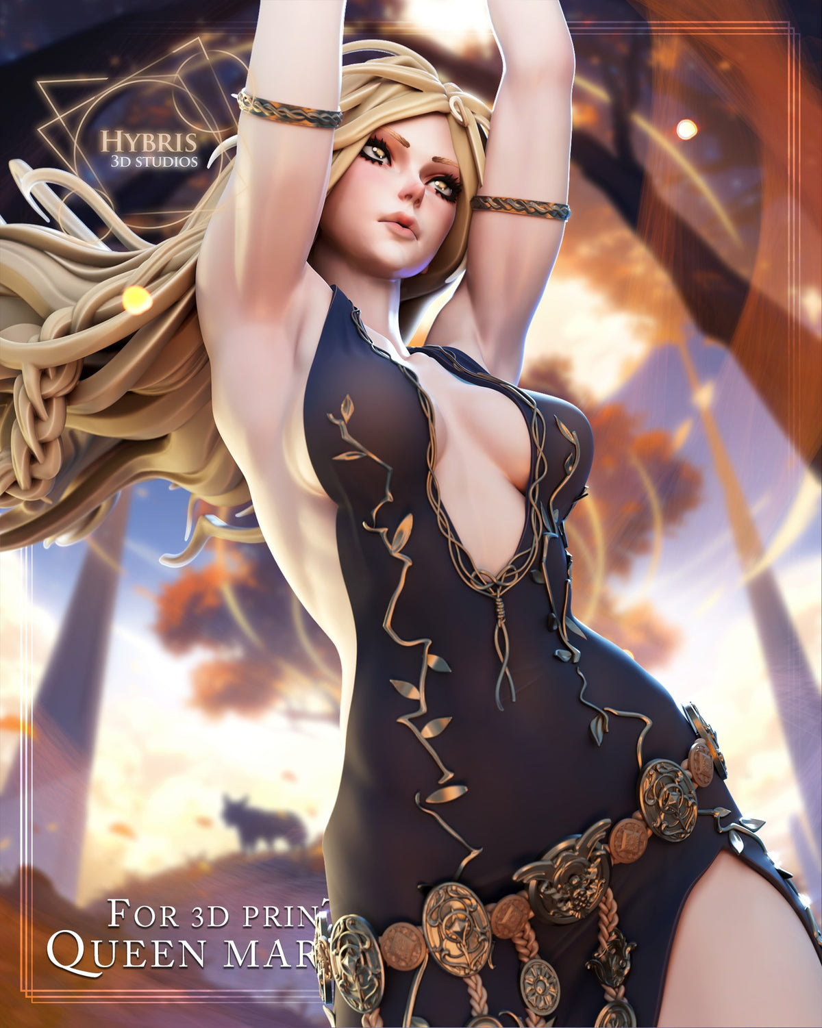 Queen Marika resin figure