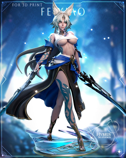 Feixiao resin figure