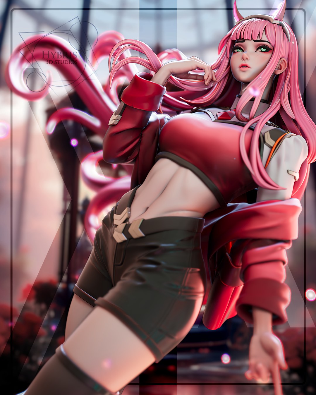 Zero-Two resin figure