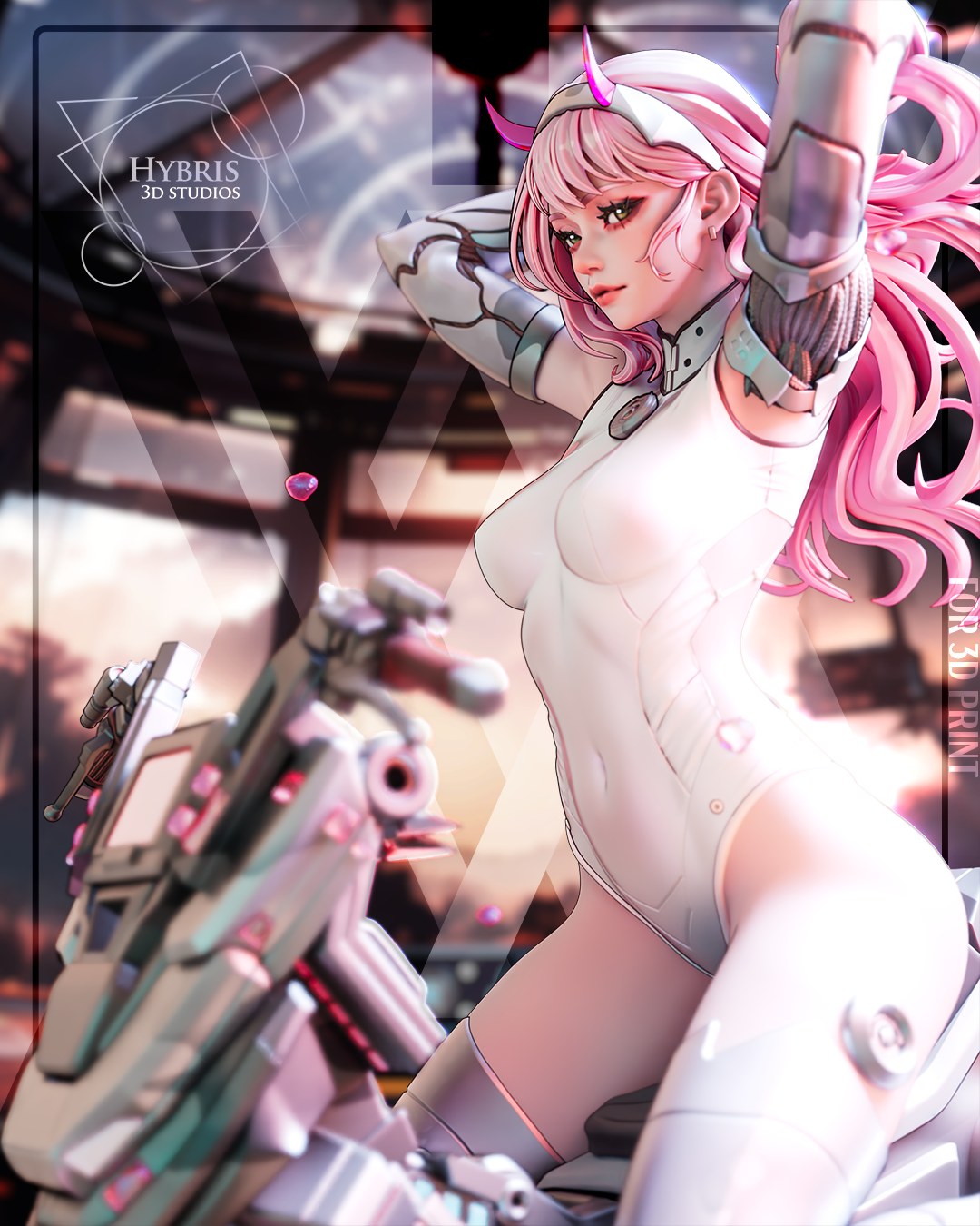 Zero-Two resin figure