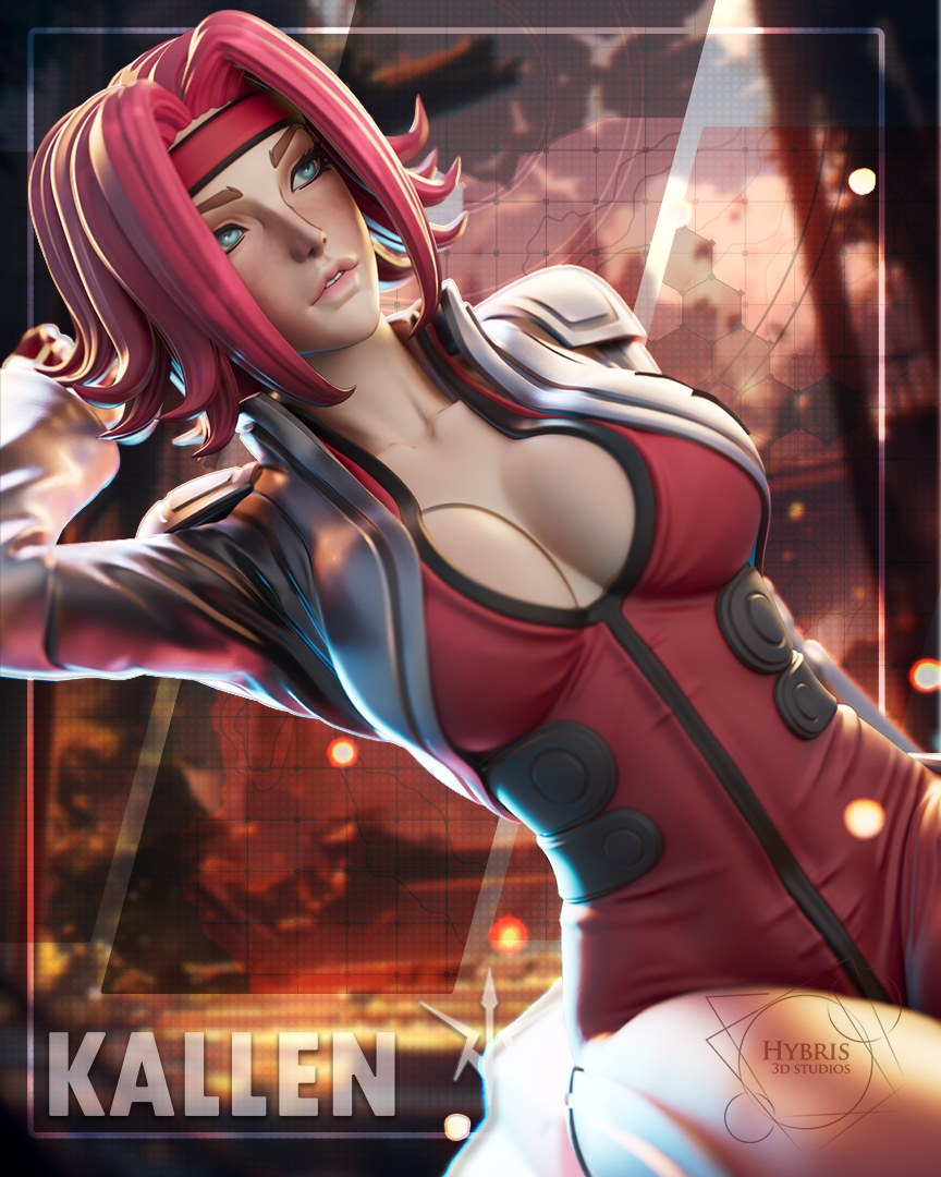Kallen Stadtfeld resin figure