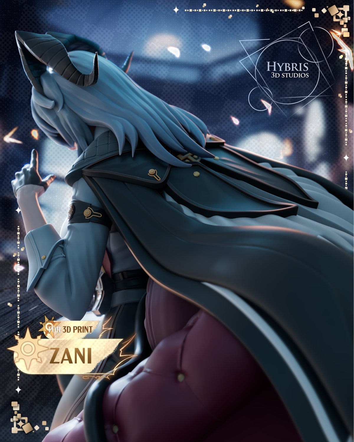 Zani resin figure
