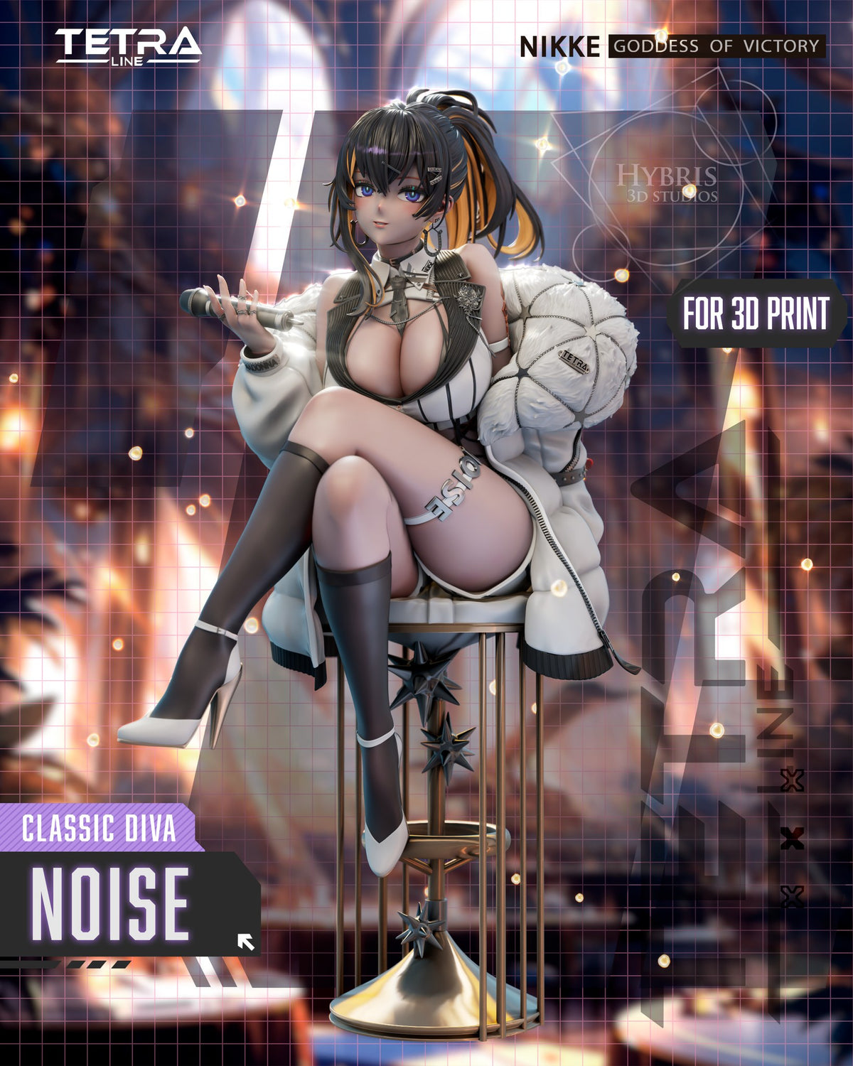 Noise (Classic Diva) resin figure