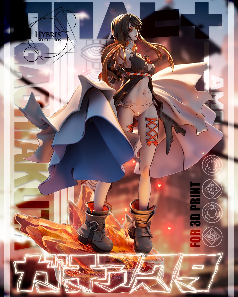 Amo resin figure