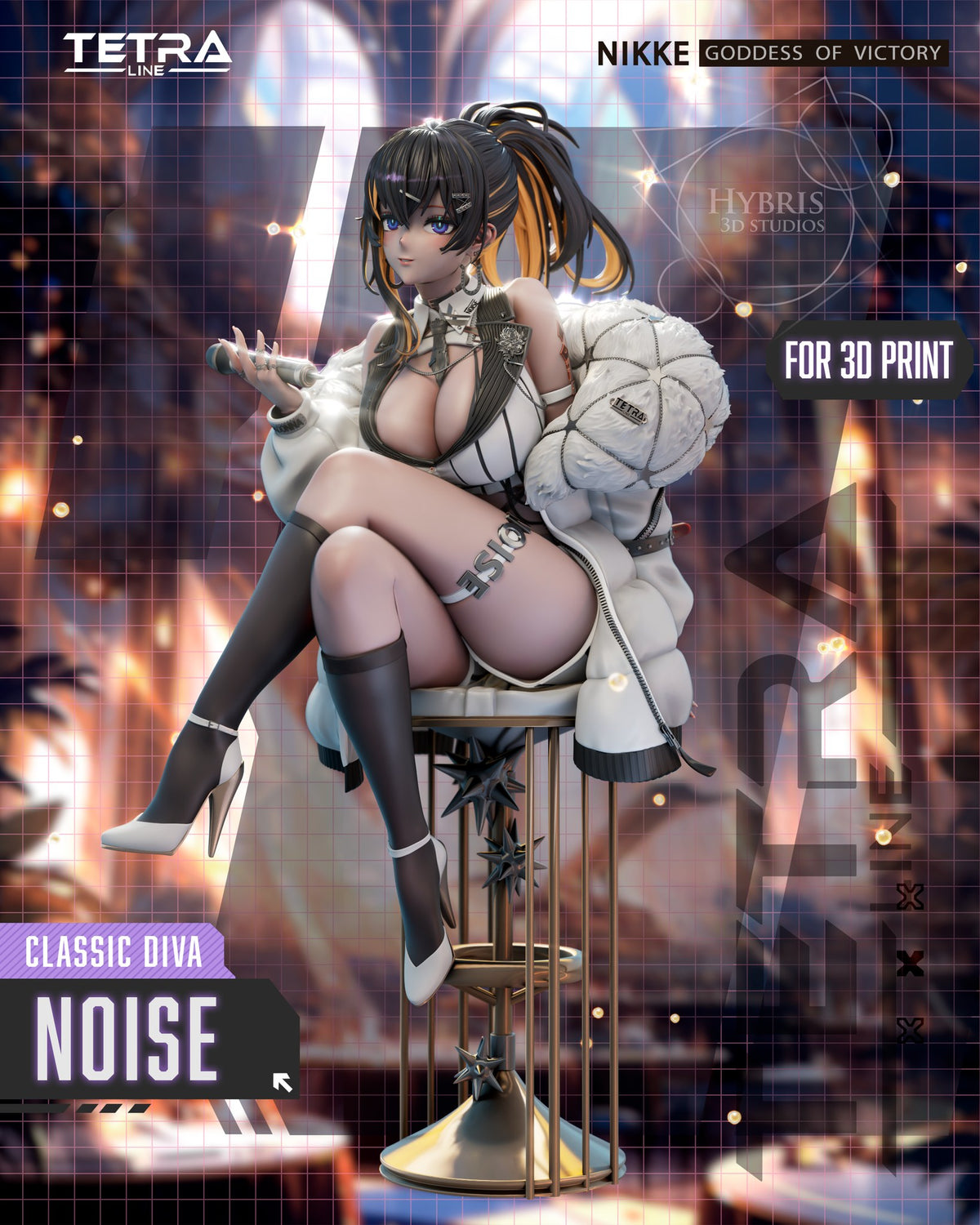 Noise (Classic Diva) resin figure