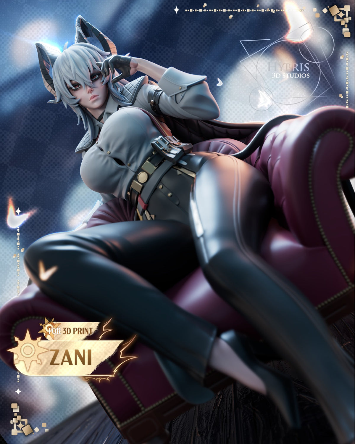 Zani resin figure