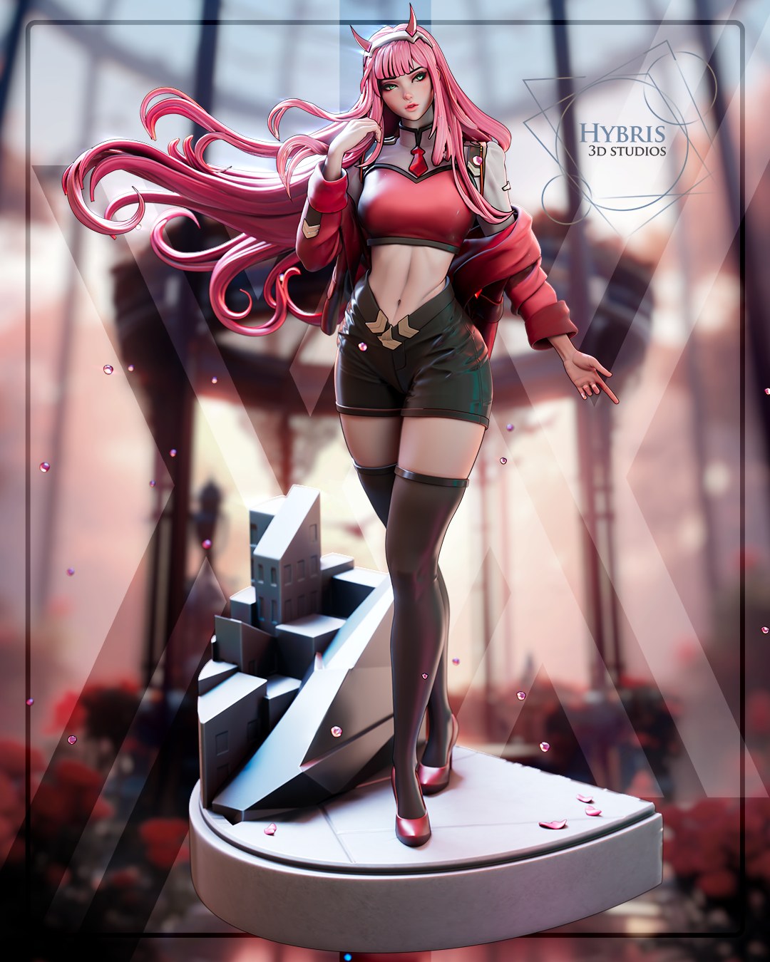 Zero-Two resin figure