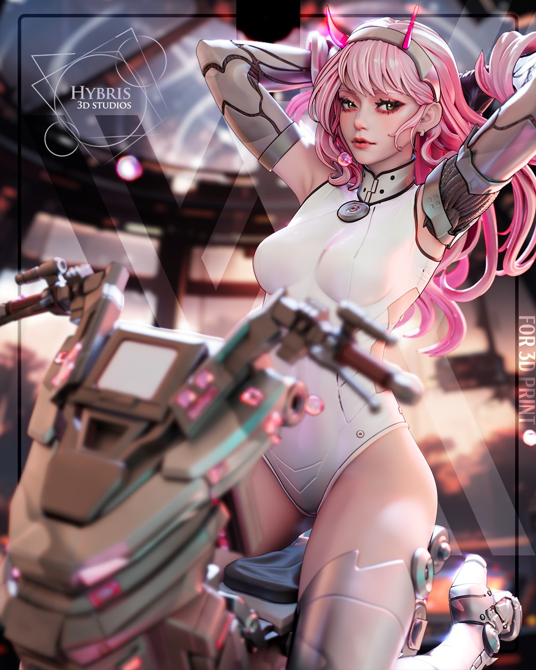 Zero-Two resin figure