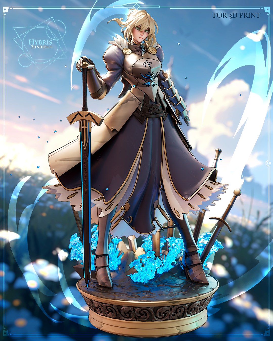Saber Athoria Pendragon resin figure