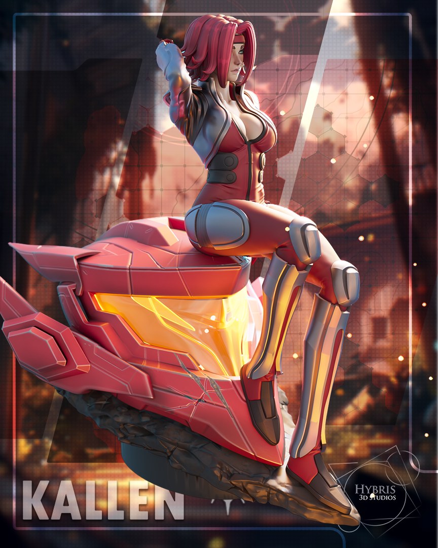 Kallen Stadtfeld resin figure