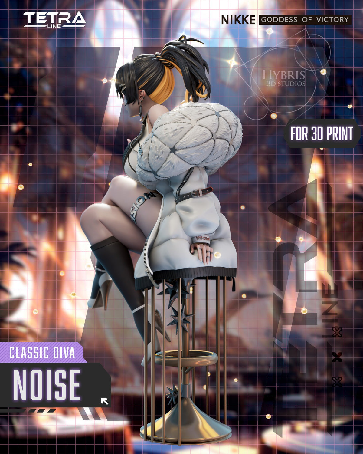 Noise (Classic Diva) resin figure