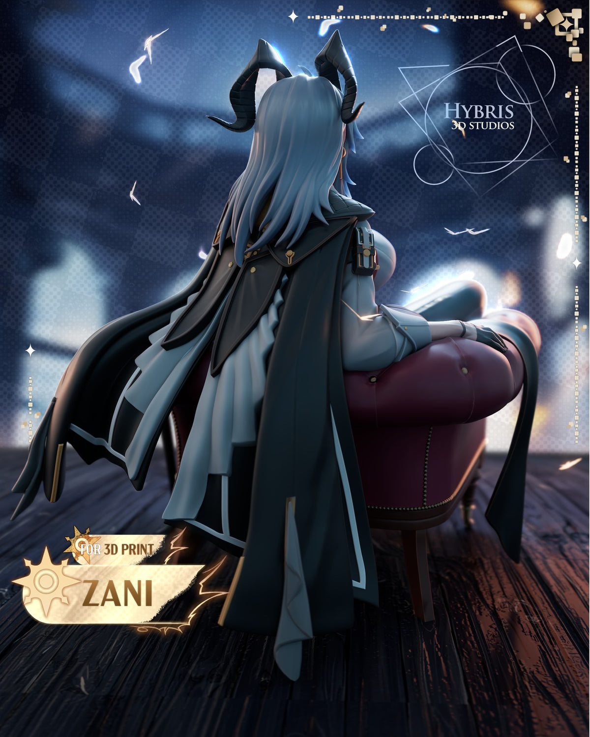 Zani resin figure