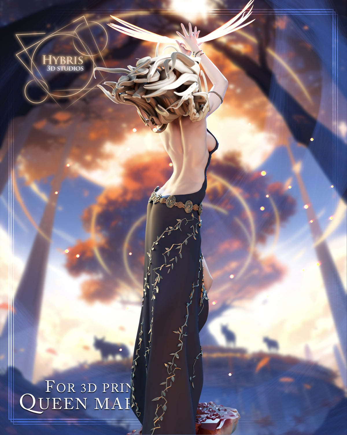 Queen Marika resin figure