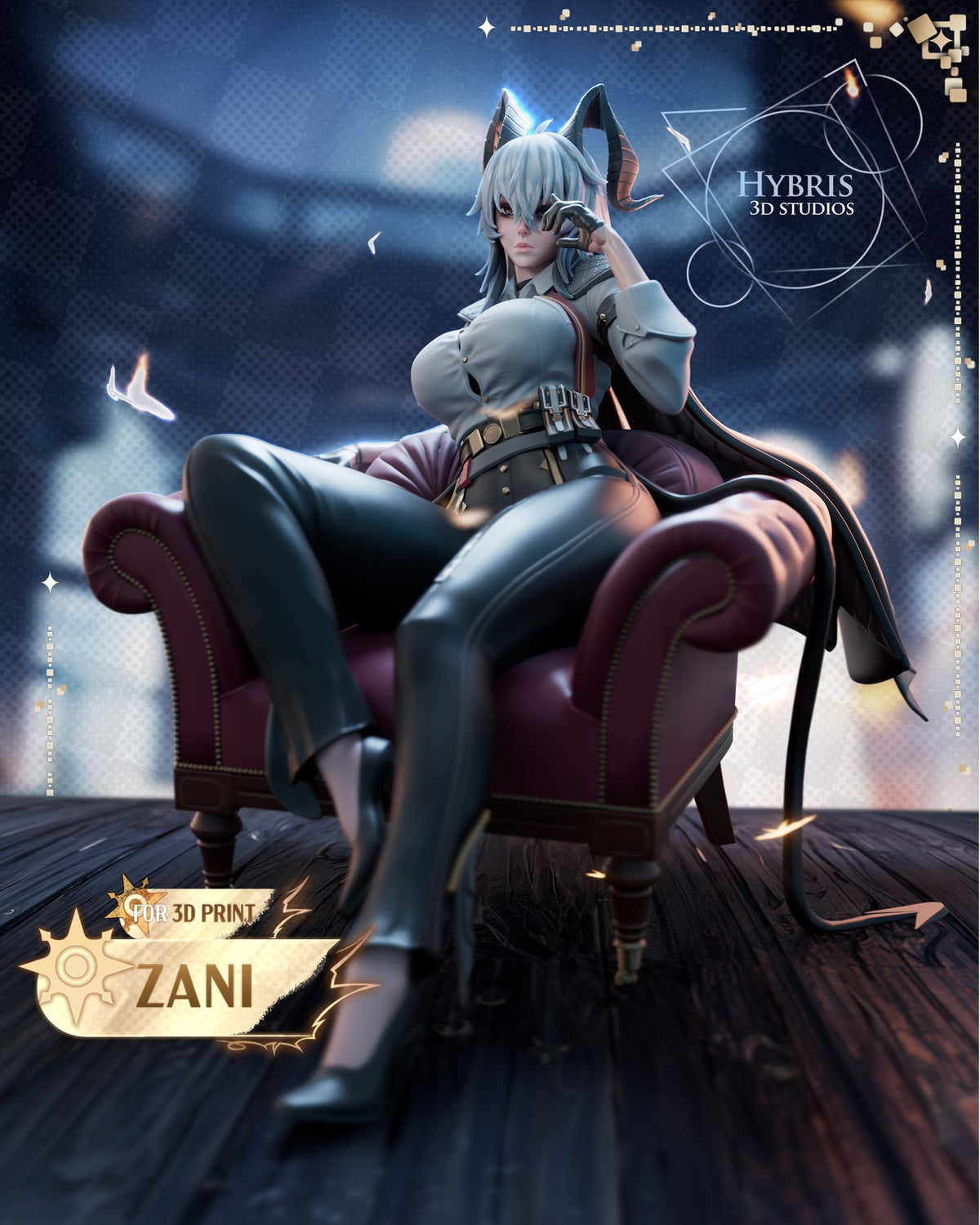 Zani resin figure