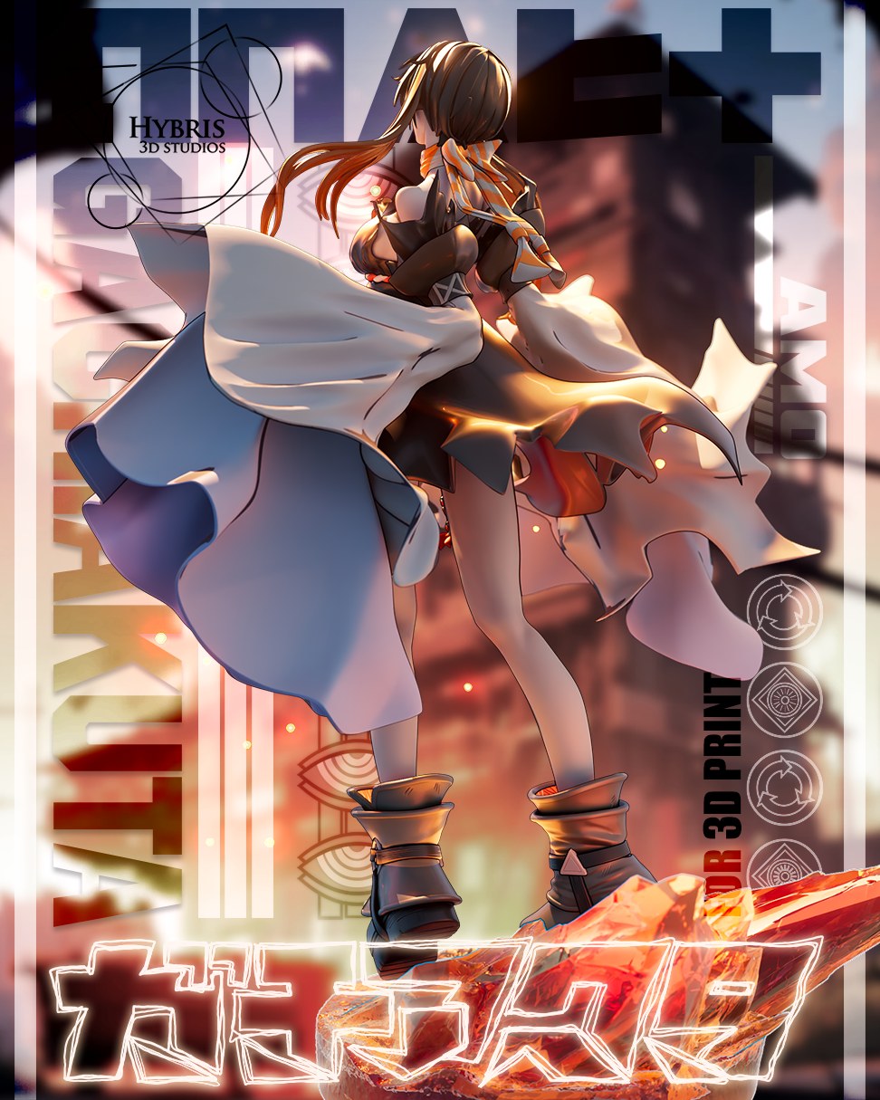 Amo resin figure