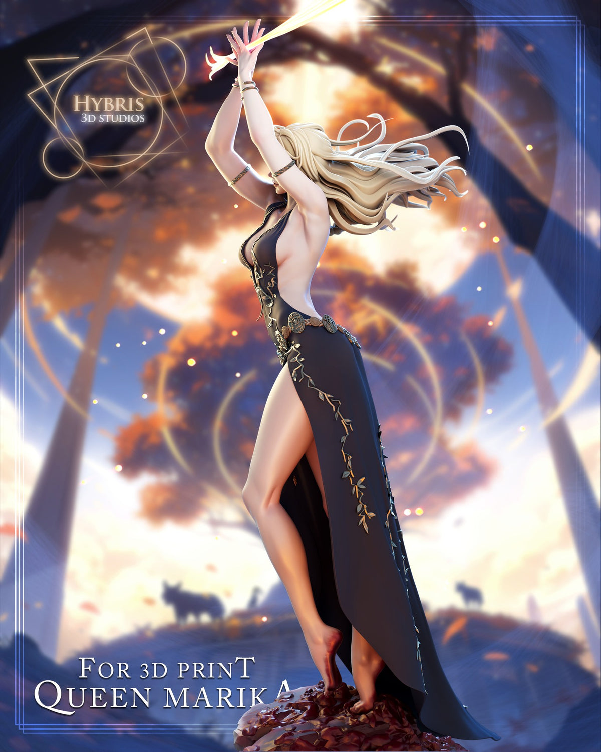 Queen Marika resin figure