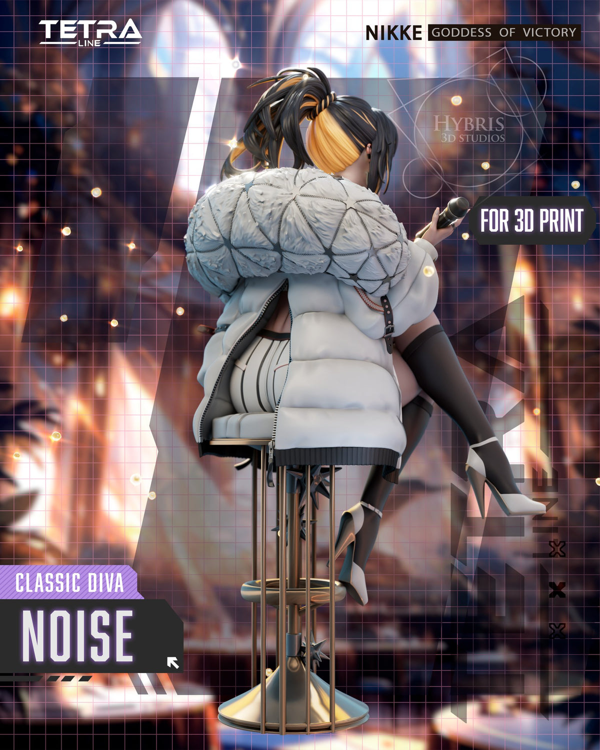 Noise (Classic Diva) resin figure