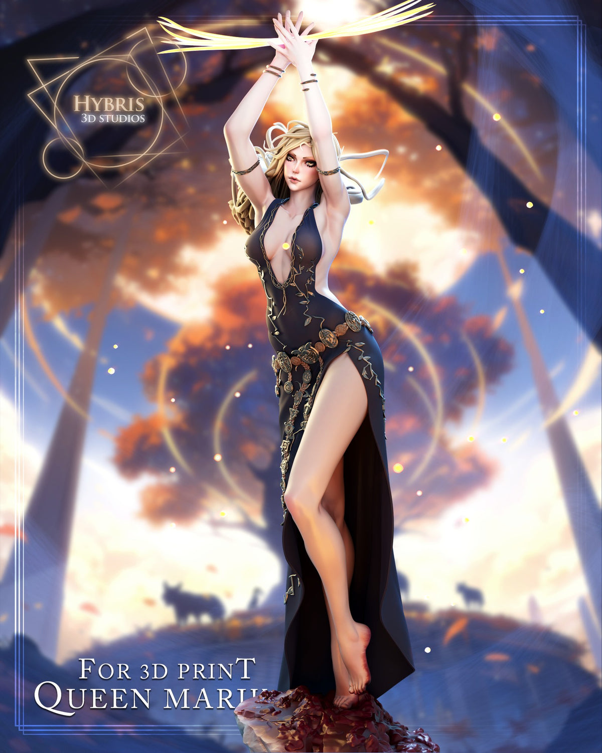 Queen Marika resin figure