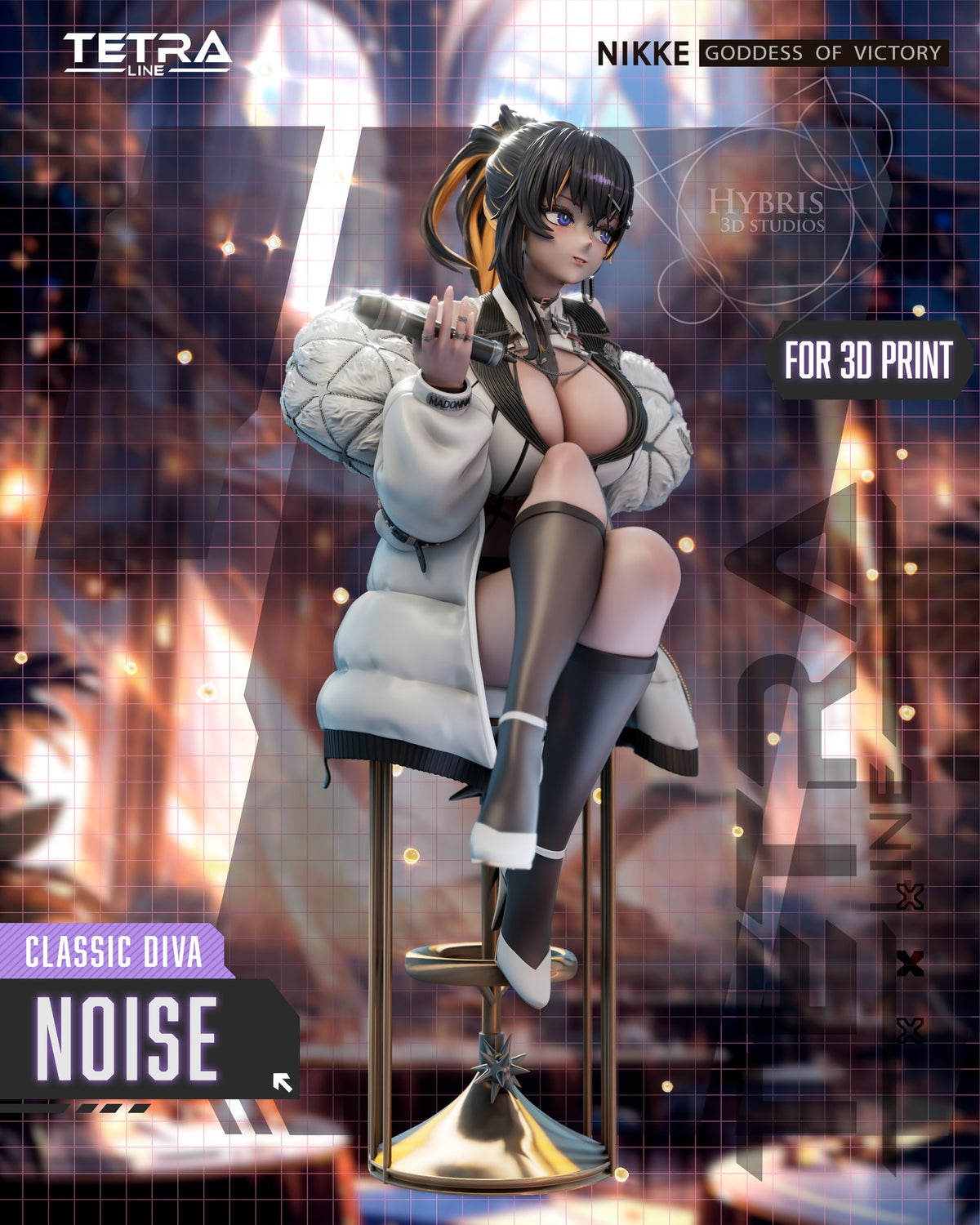 Noise (Classic Diva) resin figure