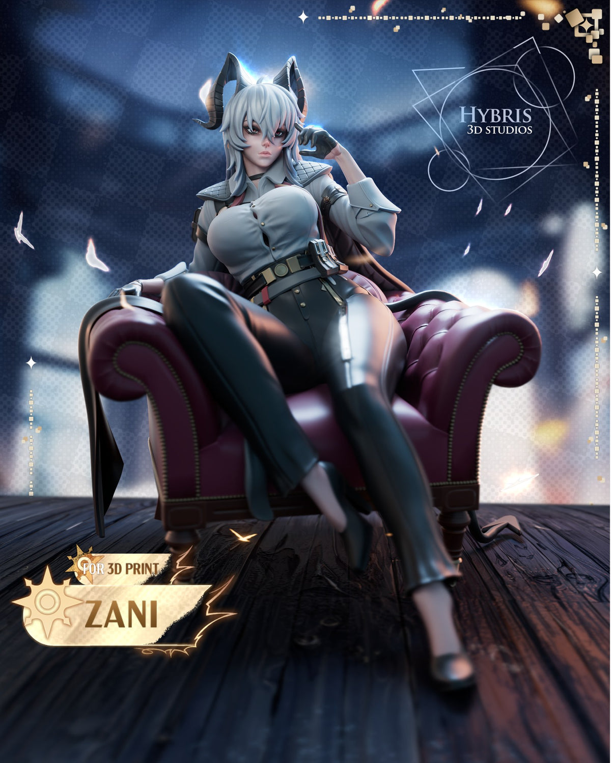 Zani resin figure