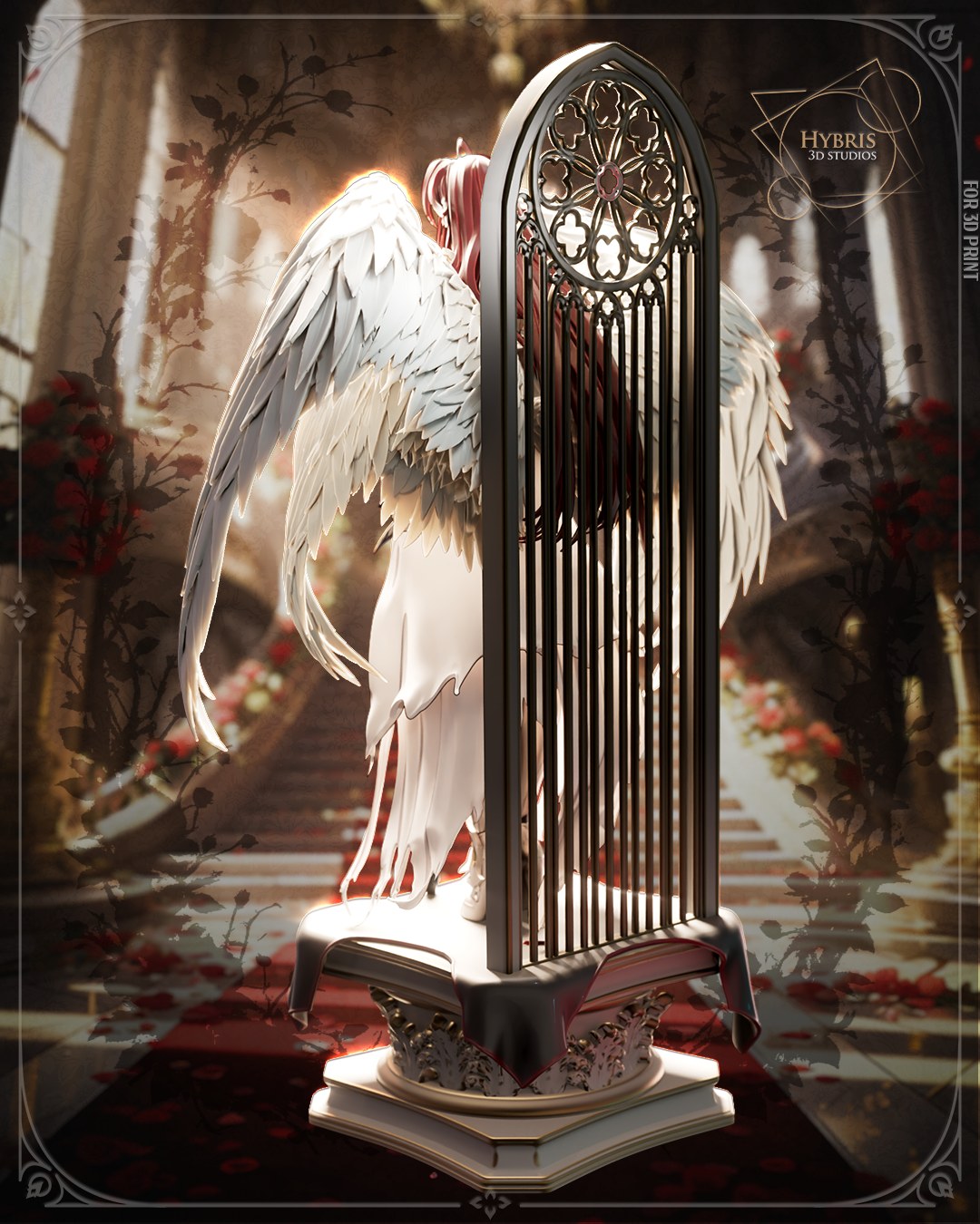 Archangel Rias Gremory resin figure