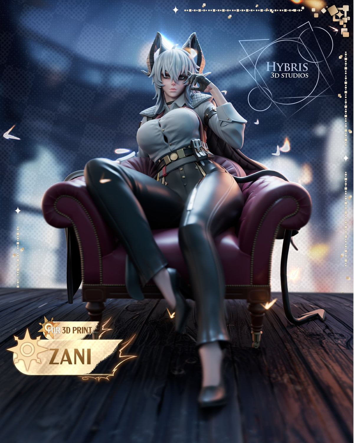 Zani resin figure