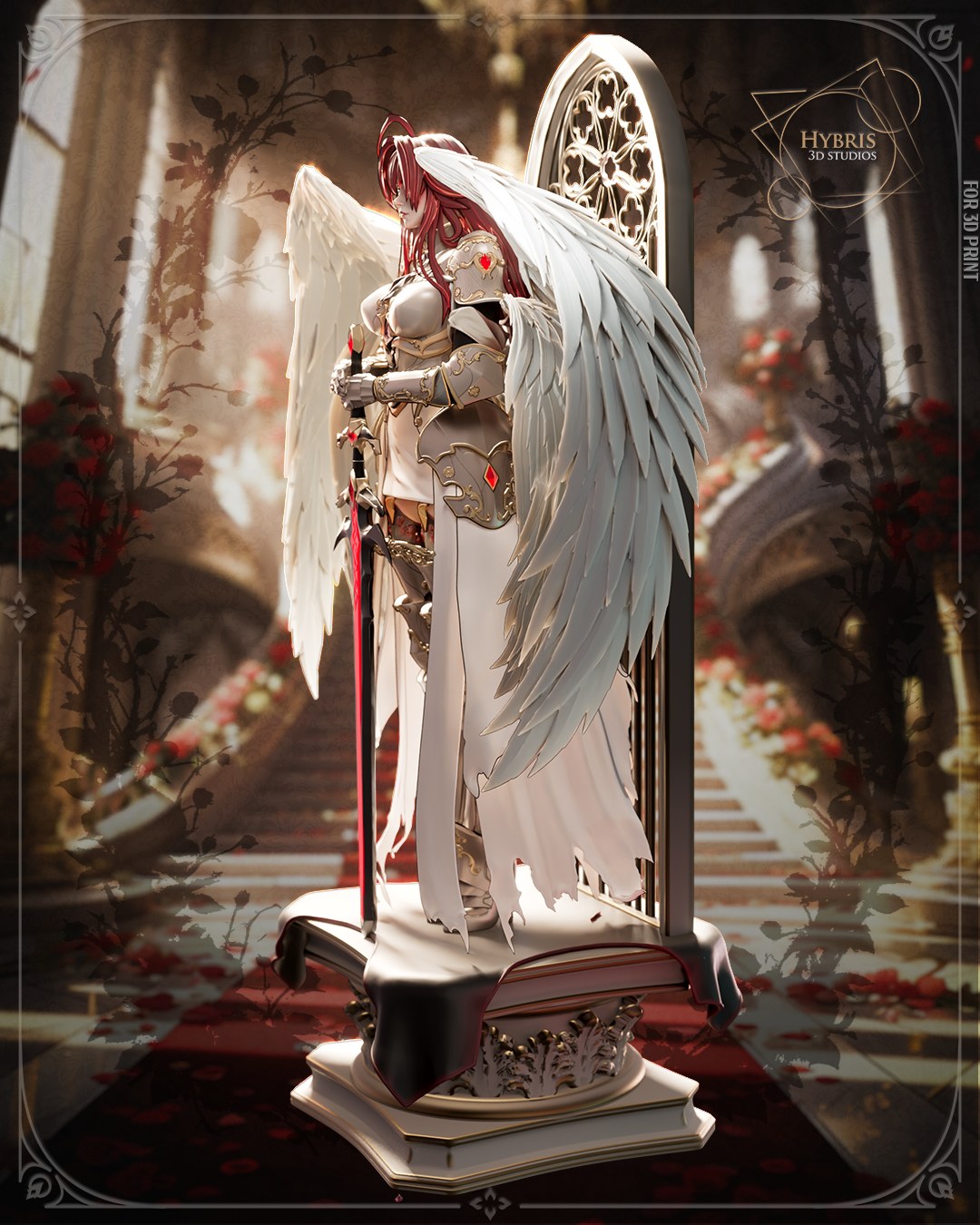 Archangel Rias Gremory resin figure