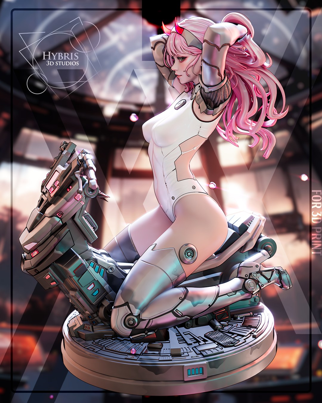 Zero-Two resin figure