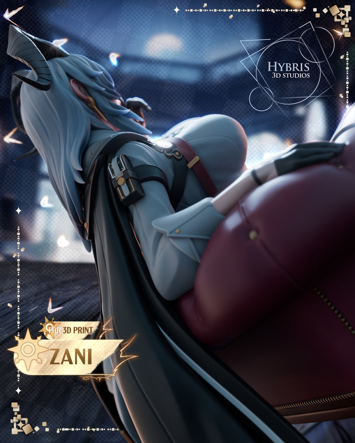 Zani resin figure