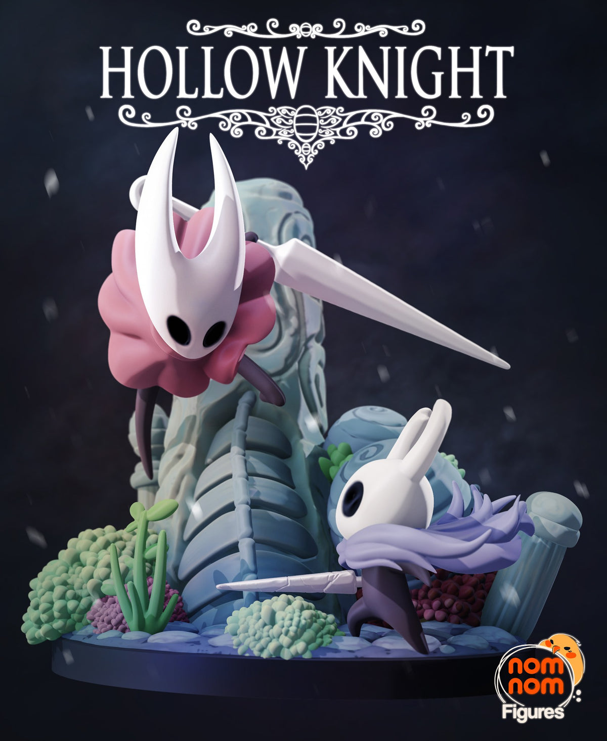 Chibi Knight & Hornet resin figure
