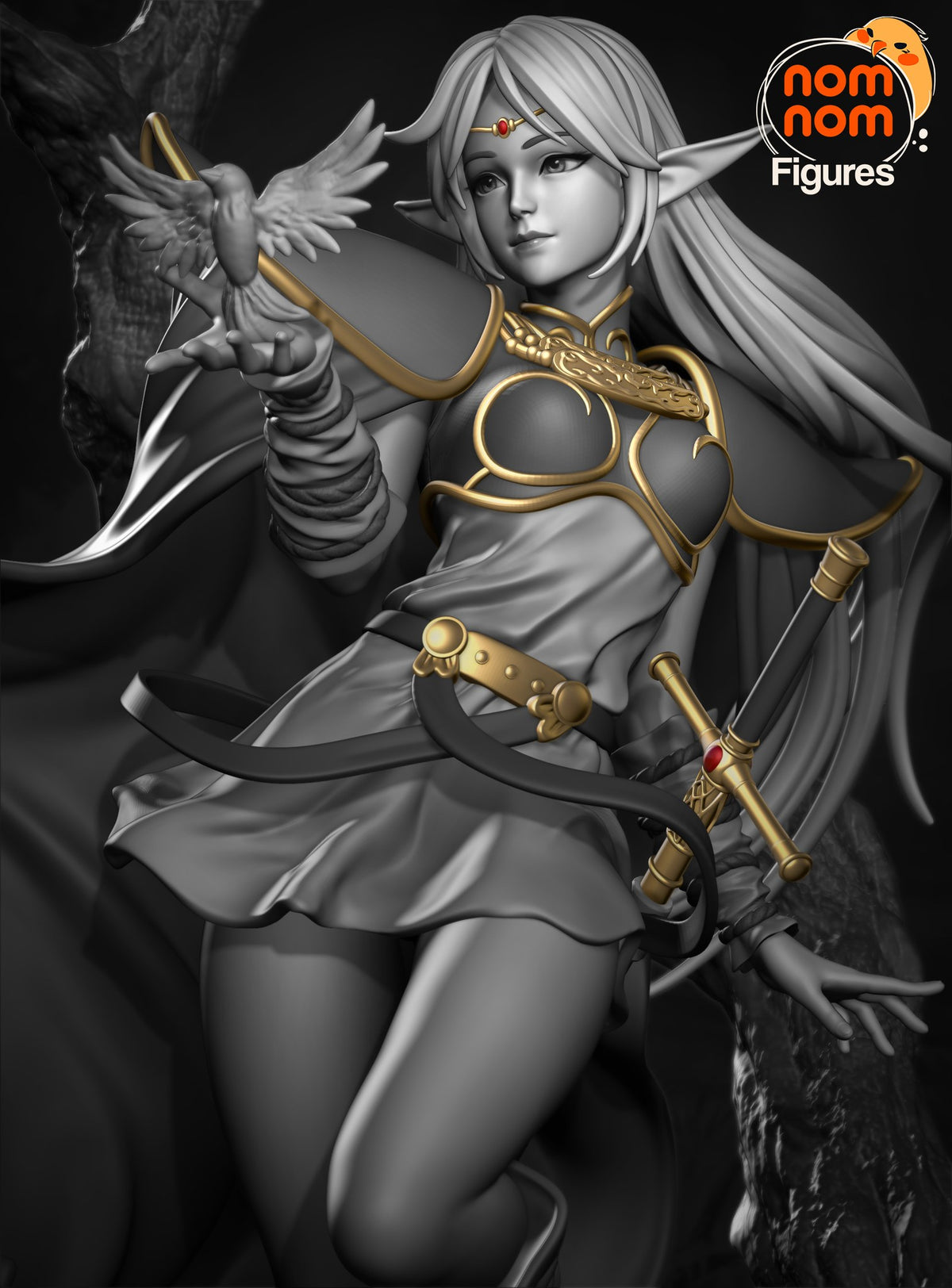Deedlit resin figure