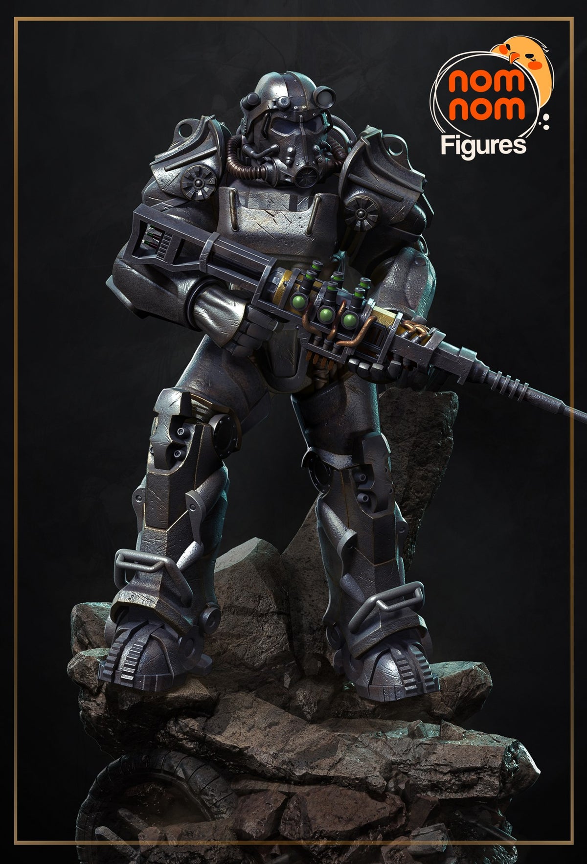 T-60 Power Armor resin figure