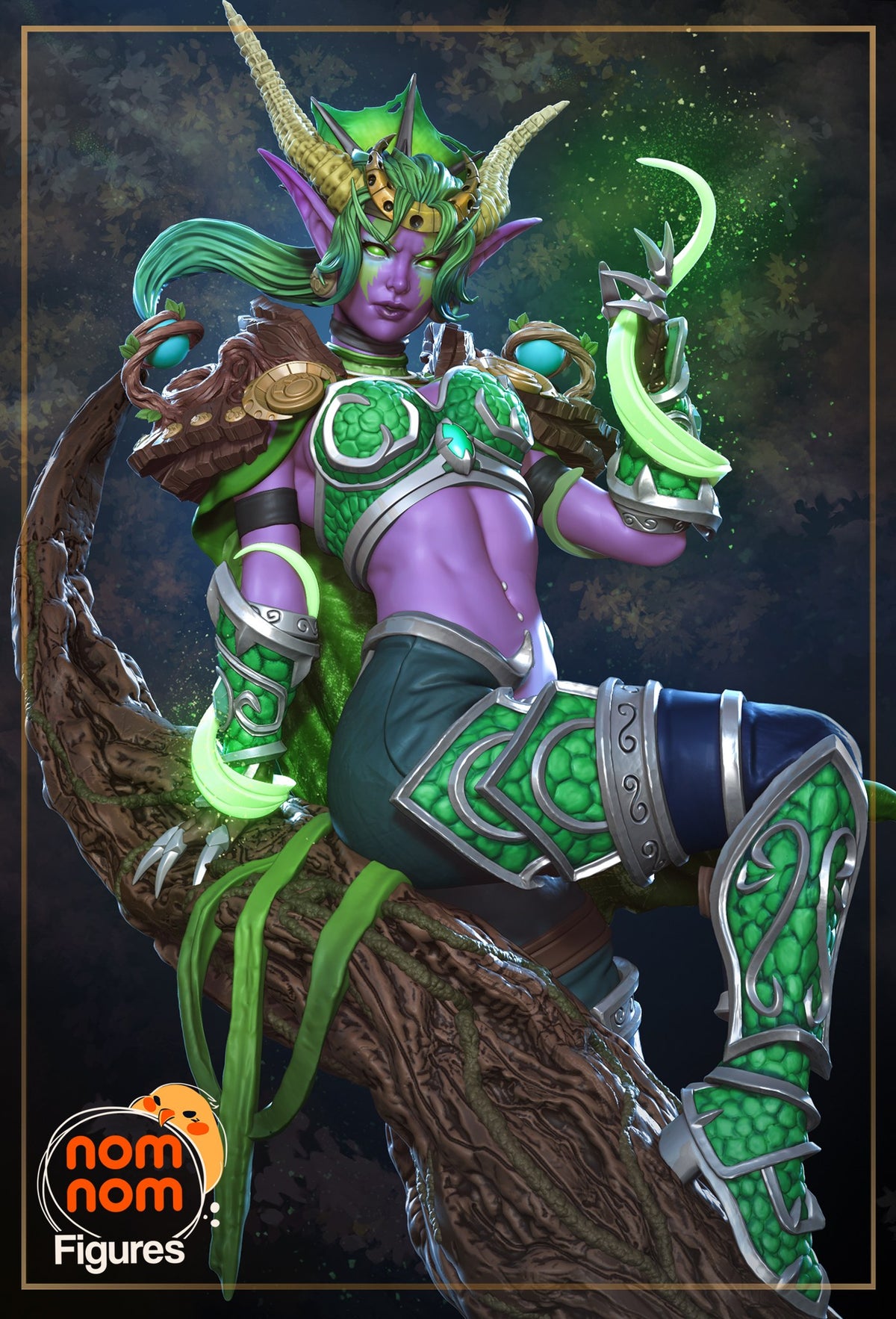 Ysera resin figure