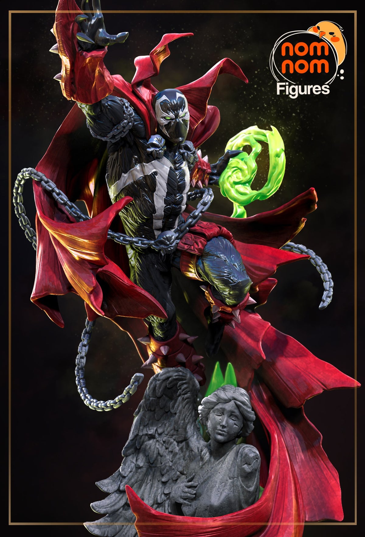 Spawn resin figure